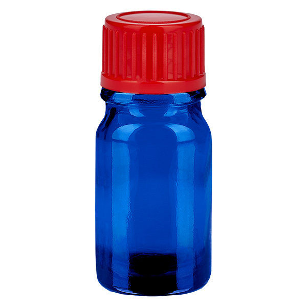 Flacone da 5ml 11mm SV rosso STD BlueLine UT18/5