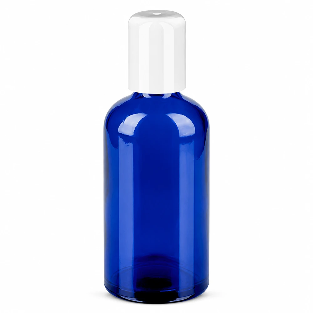 Flacone roll-on da 100 ml bianco STD BlueLine UT18/100 Flacone roll-on da 100 ml bianco STD BlueLine UT18/100