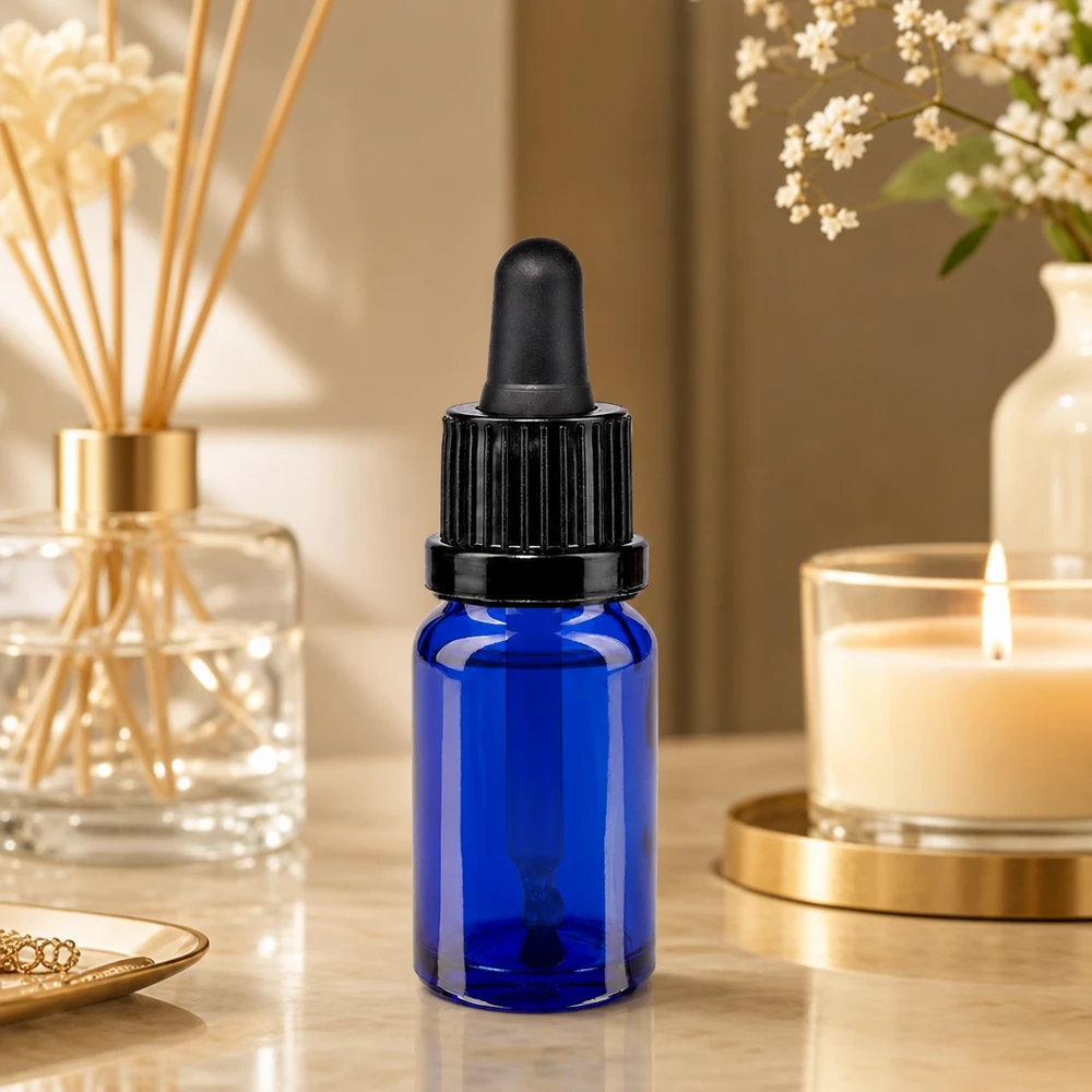 Flacone per pipette da 10 ml nero OV BlueLine UT18/10 Flacone per pipette da 10 ml nero OV BlueLine UT18/10