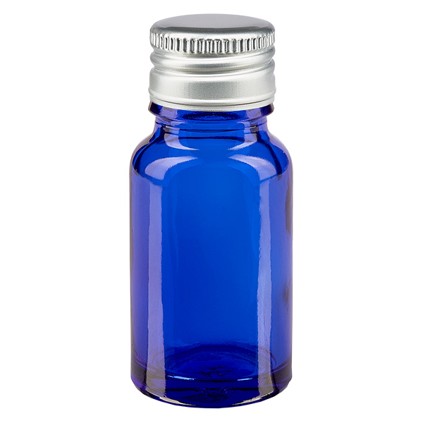 Flacone 10ml 11mm SV alluminio-argento STD BlueL.UT18/10