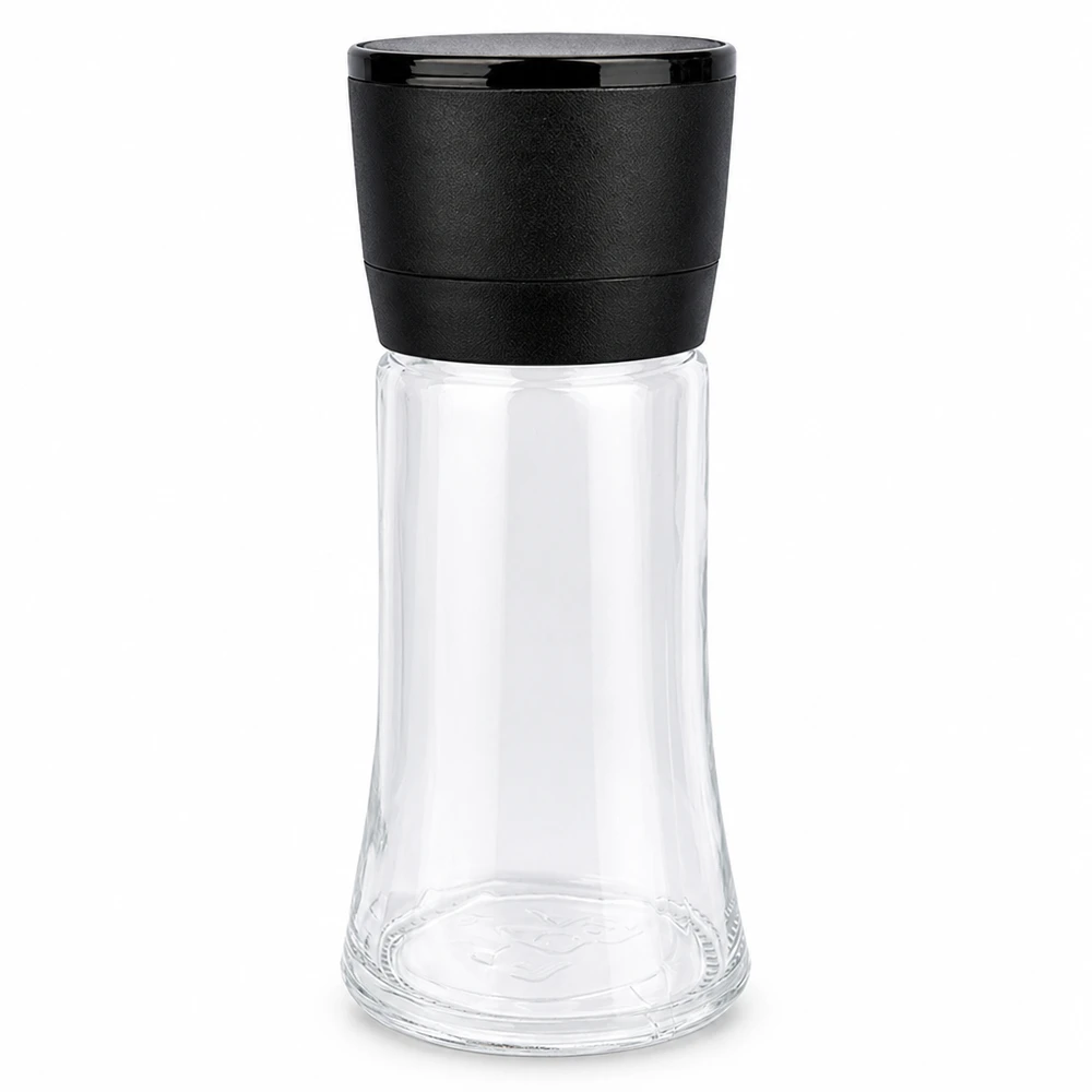 Barattolo per sale/spezie 95ml con macinino Vario nero Barattolo per sale/spezie 95ml con macinino Vario nero
