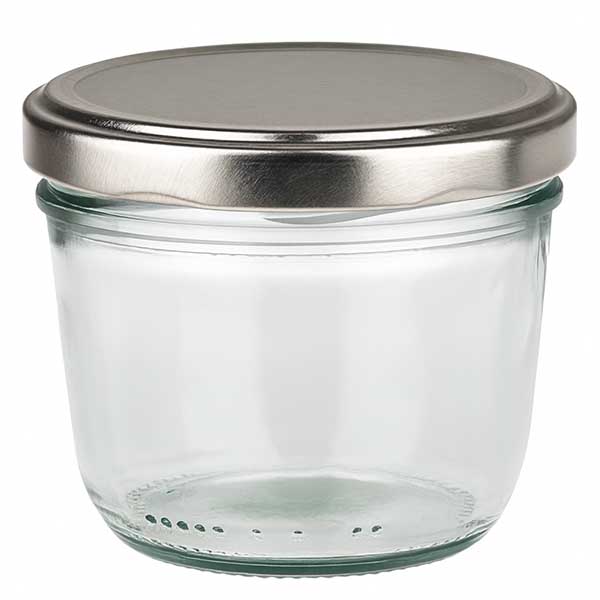 Bicchieri da 230 ml con coperchio BasicSeal argento UNiTWIST