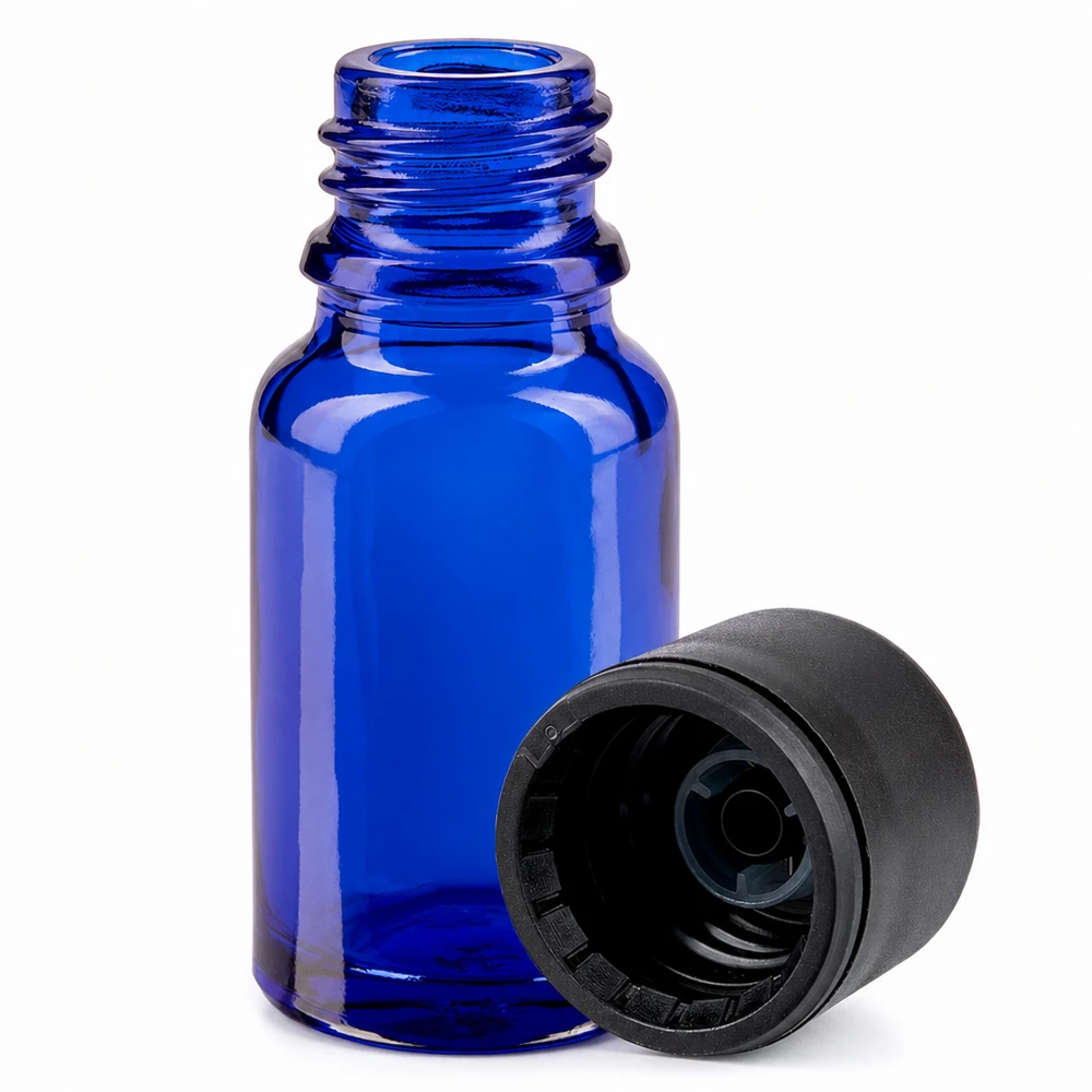 Flacone da 10ml 11mm SV nero OV BlueLine UT18/10 Flacone da 10ml 11mm SV nero OV BlueLine UT18/10