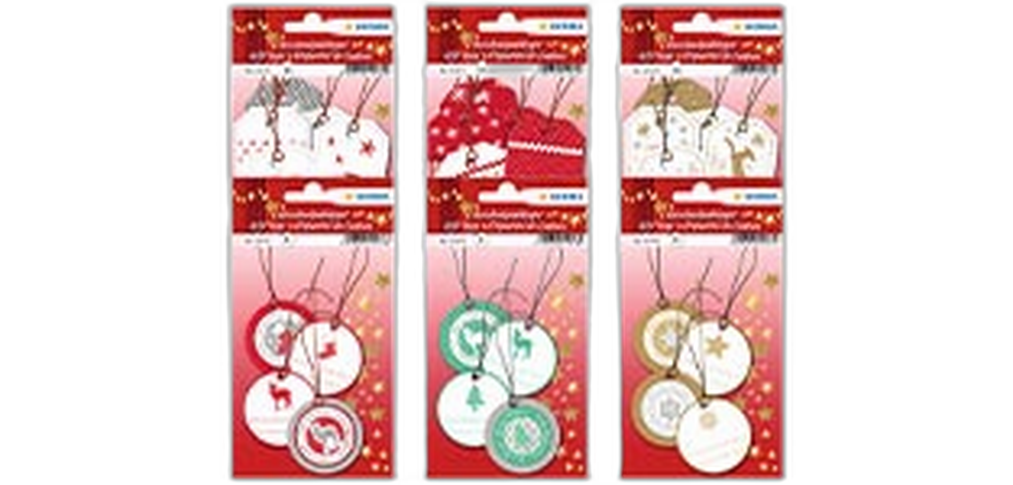 Etichette regalo natalizie