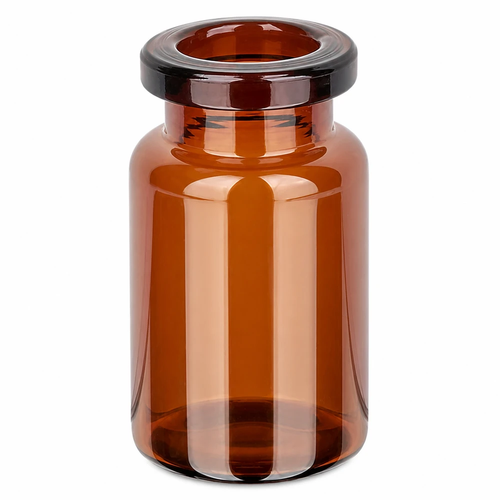 Flacone da iniezione in vetro ambrato da 5ml UV-schützende Injektionsflasche 5ml Braunglas für Lichtempfindliche Pharmazeutika und Wirkstoffe