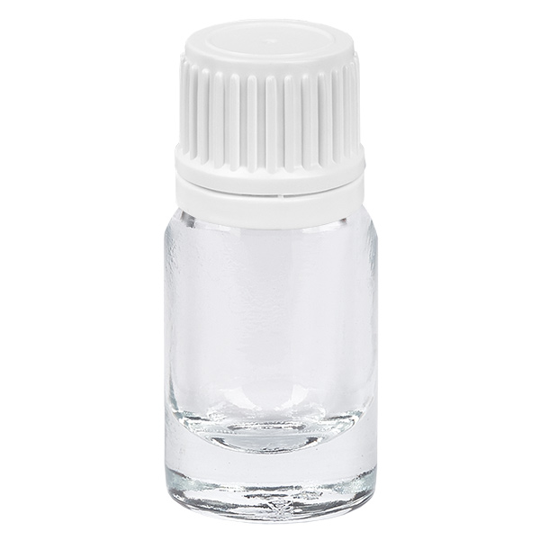 Bottiglia da 5ml 11mm SV bianco OV ClearLine UT18/5 Bottiglia da 5ml 11mm SV bianco OV ClearLine UT18/5