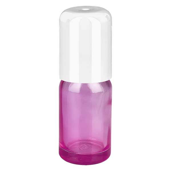 Flacone roll-on da 10 ml bianco standard PurpleLine UT18/10