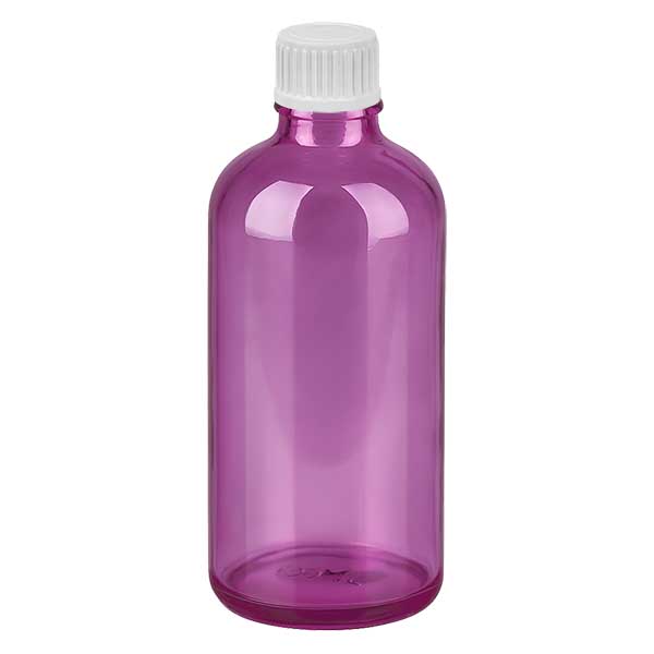 Flacone contagocce da 100 ml 0,9 mm bianco standard PurpleLine UT18/100