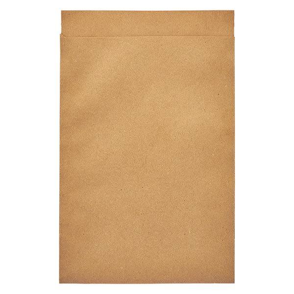 100 sacchetti di carta 85x117 mm con lembo da 16 mm