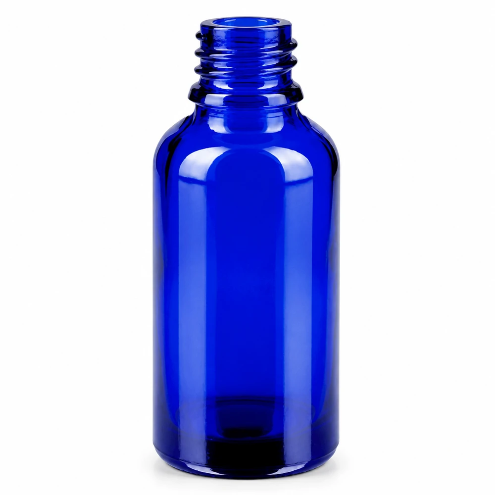 Flacone spray da 30 ml giallo/trasparente STD BlueLine UT18/30 Flacone spray professionale in vetro blu da 30 ml per una distribuzione uniforme delle soluzioni