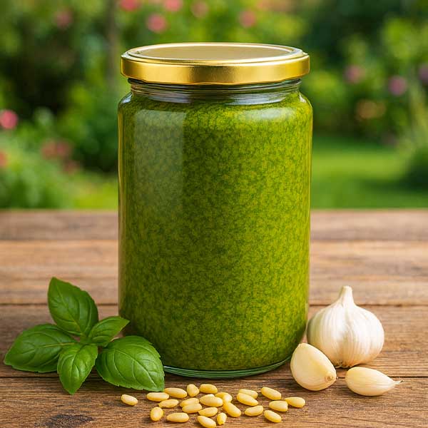 Barattolo rotondo da 795 ml con coperchio BasicSeal oro UNiTWIST