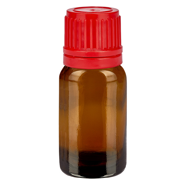 Bottiglia da 10ml 11mm SV rosso OV BrownLine UT18/10
