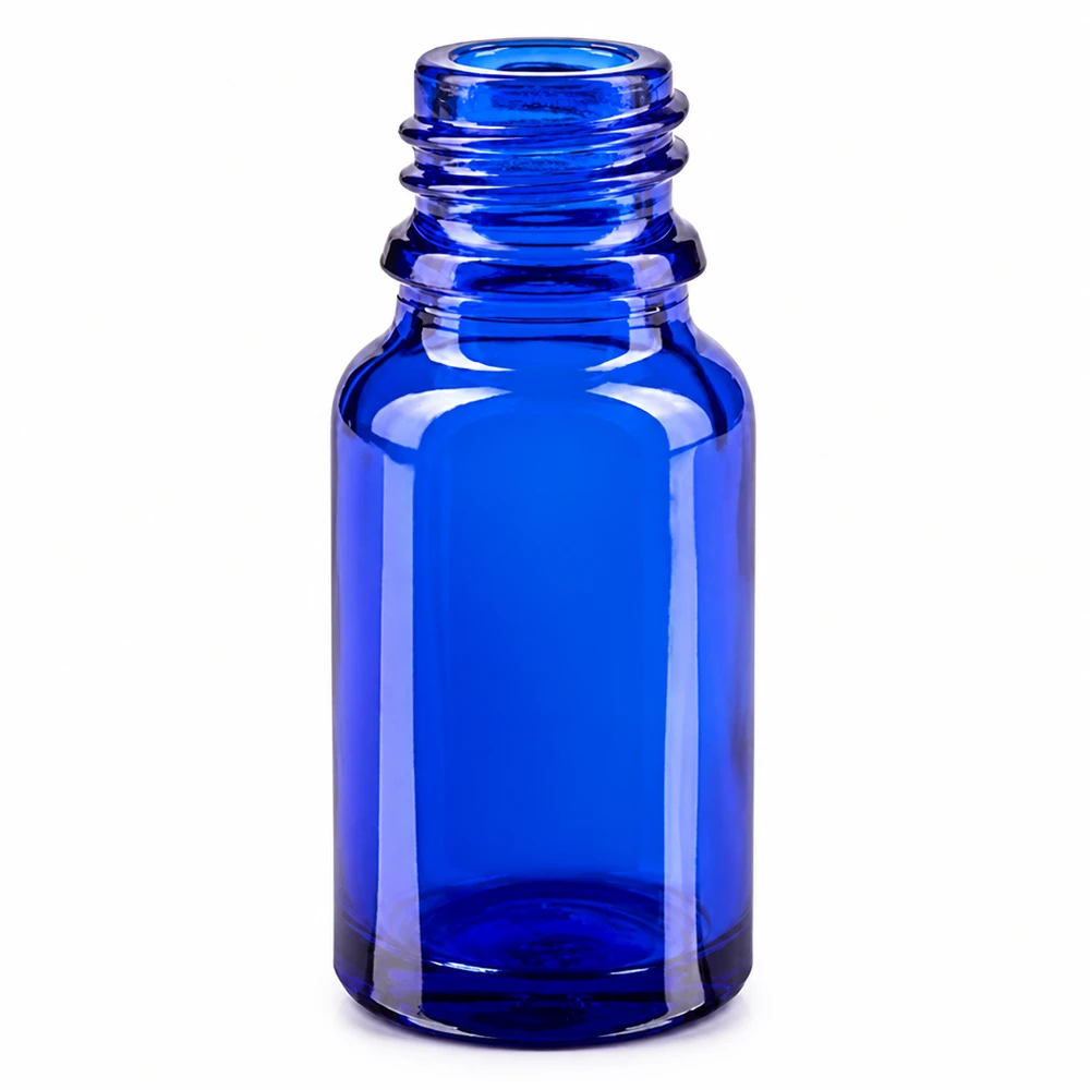 Flacone spray da 10 ml giallo/trasparente STD BlueLine UT18/10 Flacone spray di alta qualità da 10 ml blu trasparente BlueLine UT18 10 in robusto vetro