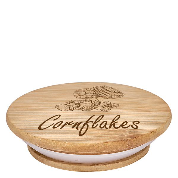 Coppia in legno "Cornflakes" per WECK RR100