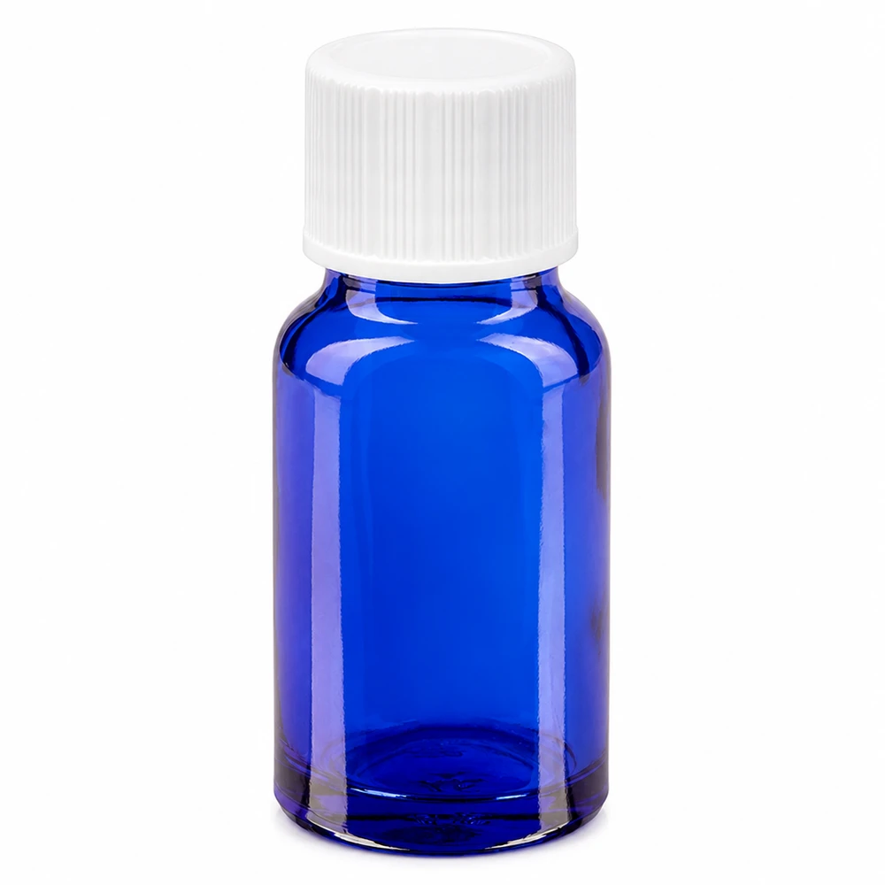 Flacone da 10ml 11mm SV bianco STD BlueLine UT18/10 Flacone da 10ml 11mm SV bianco STD BlueLine UT18/10