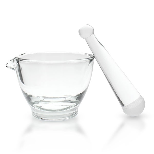 Mortaio e pestello Ø 100 mm, superficie liscia