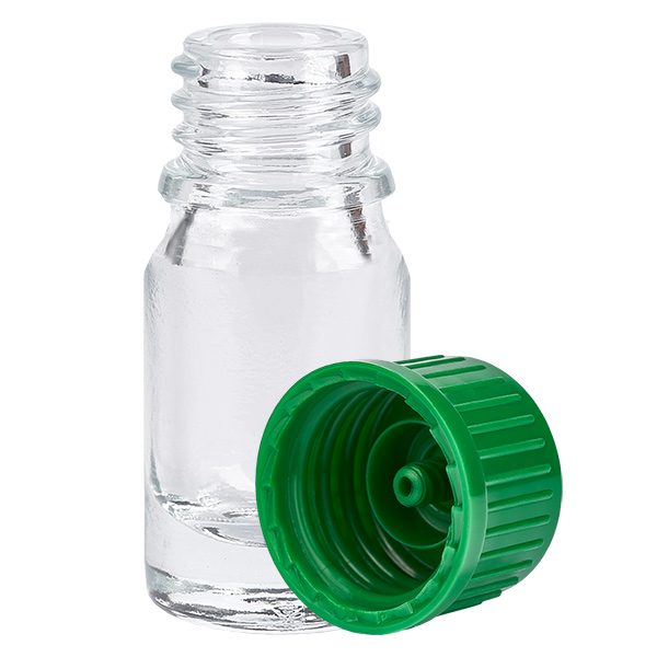 Flacone da 5ml 11mm SV verde STD ClearLine UT18/5 Flacone da 5ml 11mm SV verde STD ClearLine UT18/5