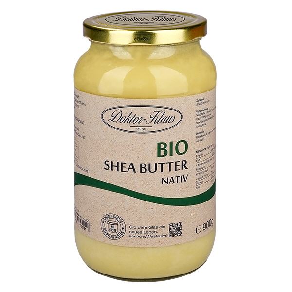 900g Burro di SHEA biologico nativo Doktor-Klaus noWaste