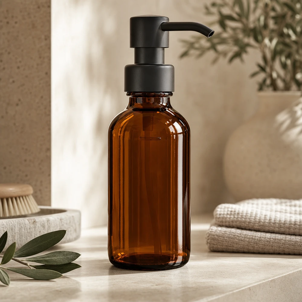Flacone per medicinali da 30ml marrone, senza tappo PP28 ApoGlas Flacone per medicinali da 30ml marrone, senza tappo PP28 ApoGlas
