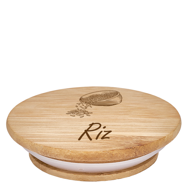 Coppia in legno "Riz" per WECK RR100
