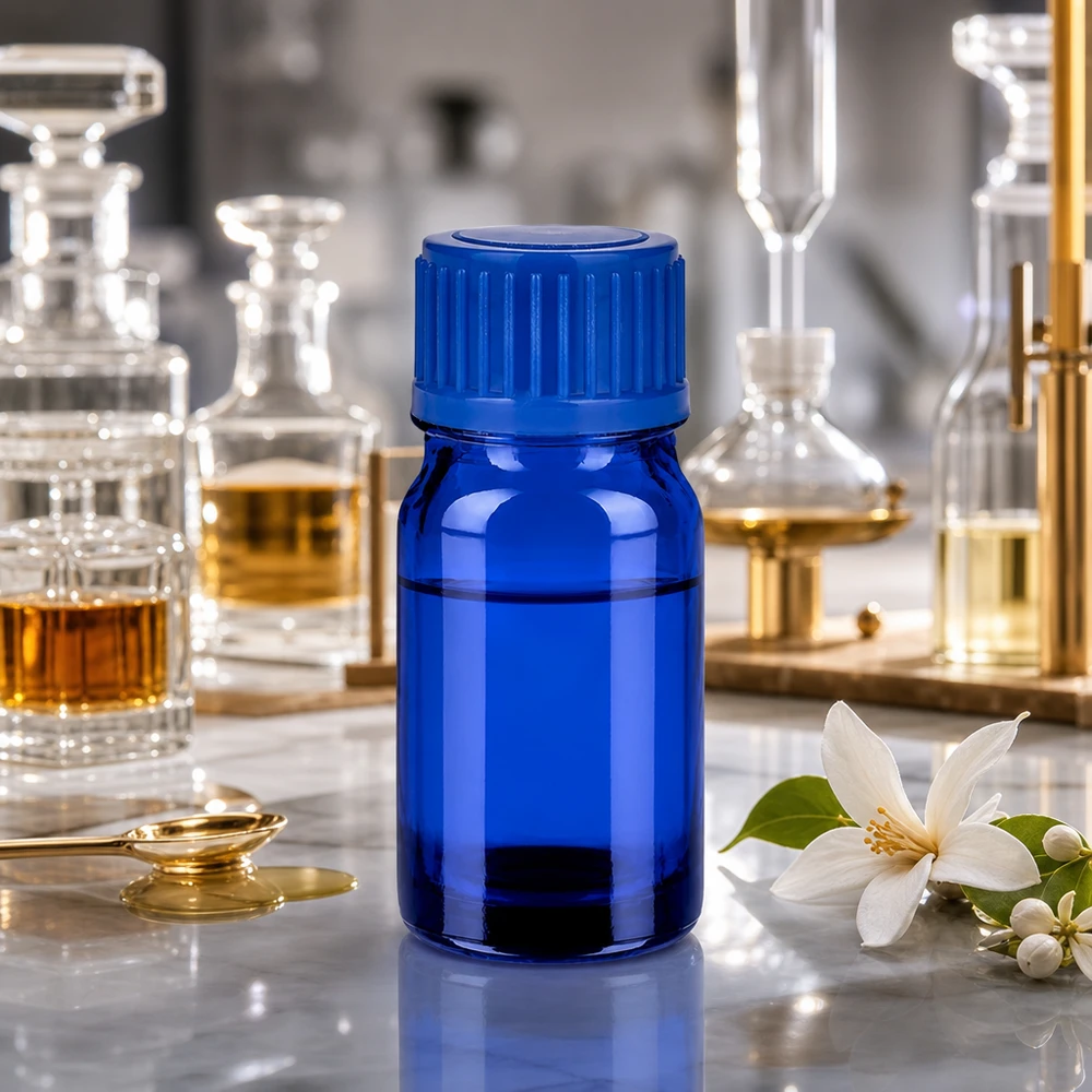 Bottiglia da 5ml 11mm SV blu STD BlueLine UT18/5 Bottiglia di vetro medicale da 5 ml blu per la conservazione sterile di soluzioni farmaceutiche