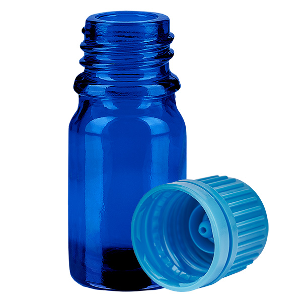 Bottiglia da 5ml 11mm SV blu OV BlueLine UT18/5