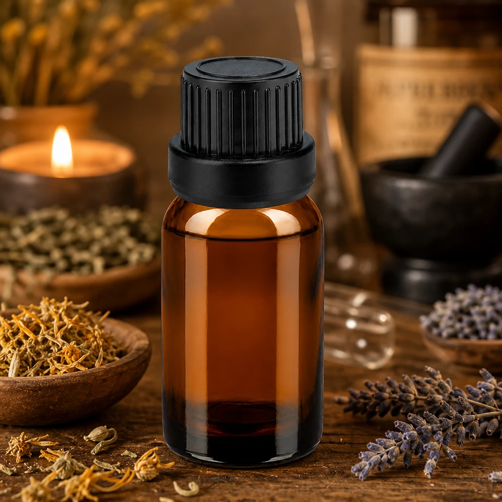 Bottiglia da 10ml 11mm SV nero OV BrownLine UT18/10 Flacone di alta qualità in vetro ambrato da 10 ml con tappo a vite nero per applicazioni di laboratorio professionali
