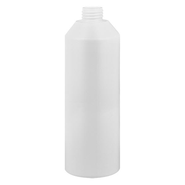 Flacone farmaceutico HDPE 250ml bianco, senza tappo