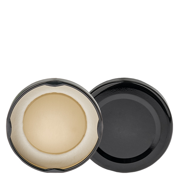 Coperchio BasicSeal da 48 mm nero (TO48) UNiTWIST