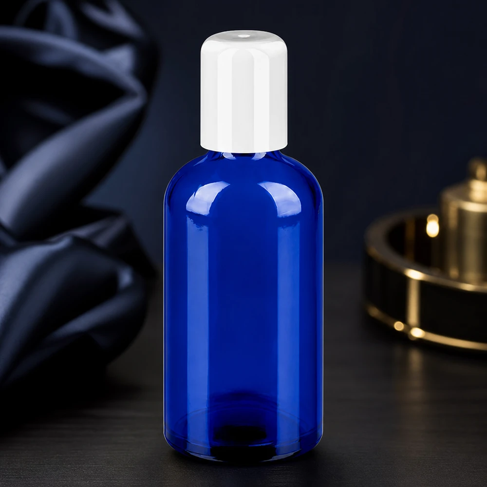 Flacone roll-on da 100 ml bianco STD BlueLine UT18/100 Flacone roll-on da 100 ml bianco STD BlueLine UT18/100