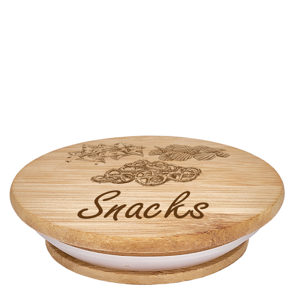 Coppia in legno "Snacks" per WECK RR100