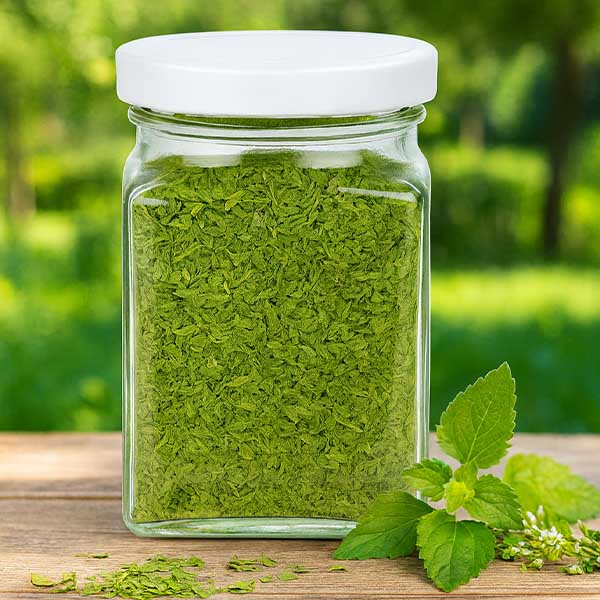 Barattolo tetra da 260 ml con coperchio BasicSeal bianco UNiTWIST.