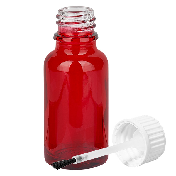 Flacone a pennello da 20 ml bianco STD RedLine UT18/20