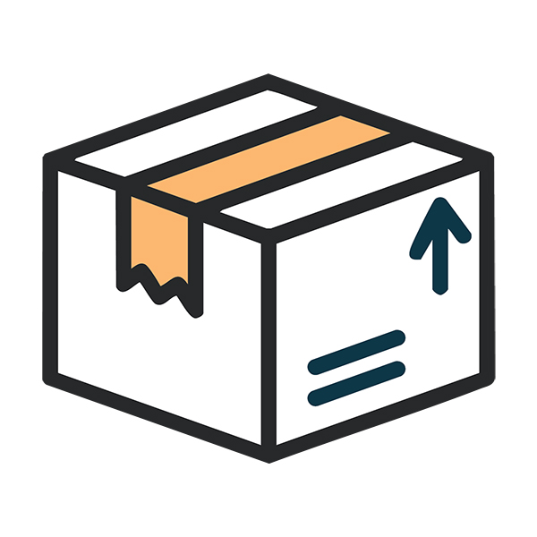 Quadratus 40ml trasparente, apertura 28mm, senza tappo. 27.5/ 5