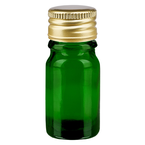 Flacone da 5ml 11mm SV alluminio oro STD GreenLine UT18/5
