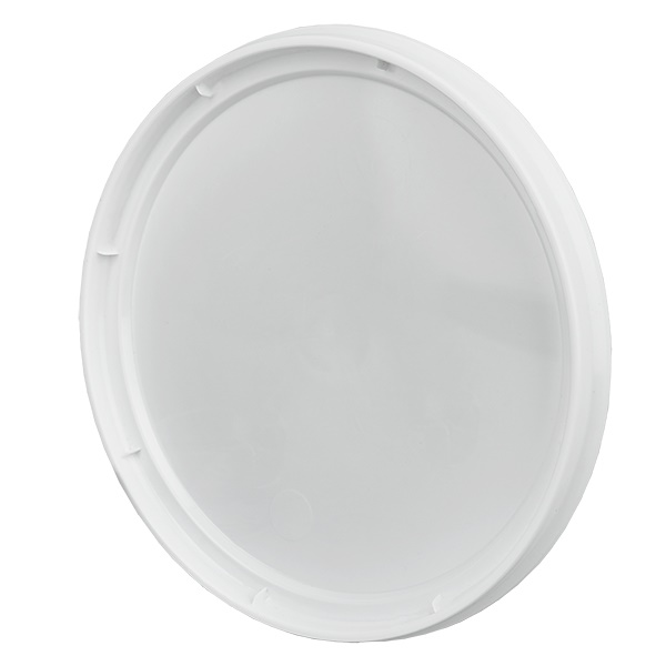 Coperchio bianco per secchio in plastica PP da 1 litro Coperchio bianco per secchio in plastica PP da 1 litro