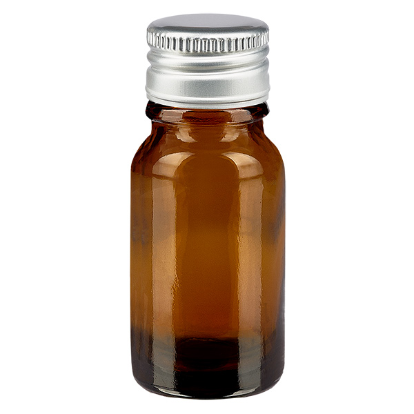 Bottiglia da 10ml 11mm SV Alu-Silb. STD BrownL. UT18/10