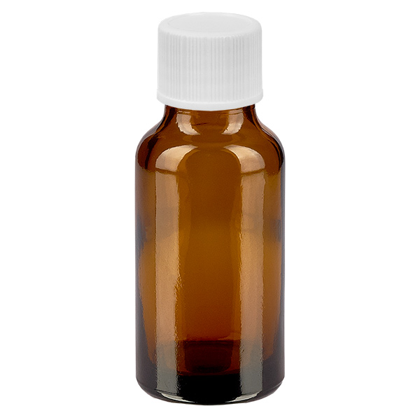 Bottiglia da 20ml 11mm SV bianco STD BrownLine UT18/20