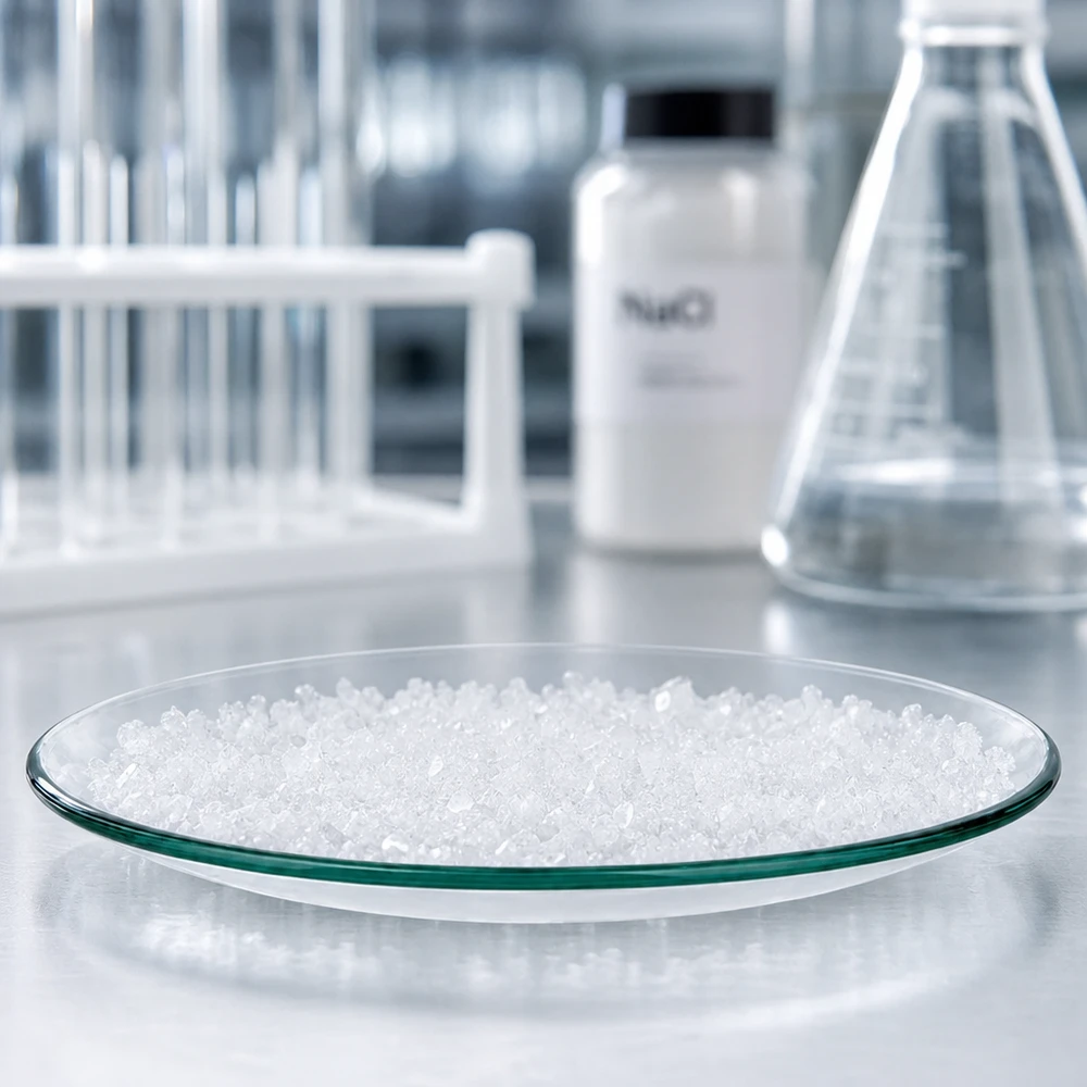 Piatto piccolo in vetro da 110 mm ideale per l'evaporazione e la cristallizzazione di soluzioni