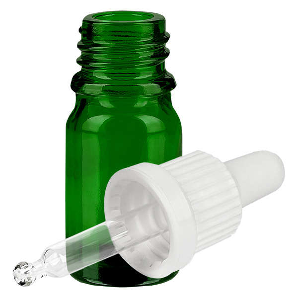 Flacone per pipette da 5 ml bianco OV GreenLine UT18/5