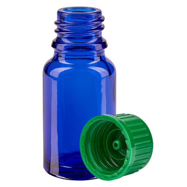 Bottiglia da 10ml 11mm SV verde STD BlueLine UT18/10