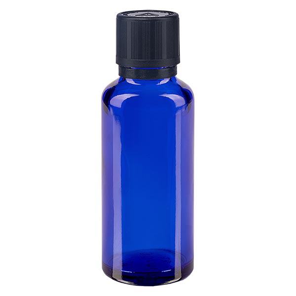 Contagocce blu da 30 ml. OV KiSi Bli nero/1mm ApoGlas