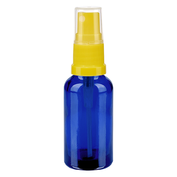 Flacone spray da 30 ml giallo/trasparente STD BlueLine UT18/30