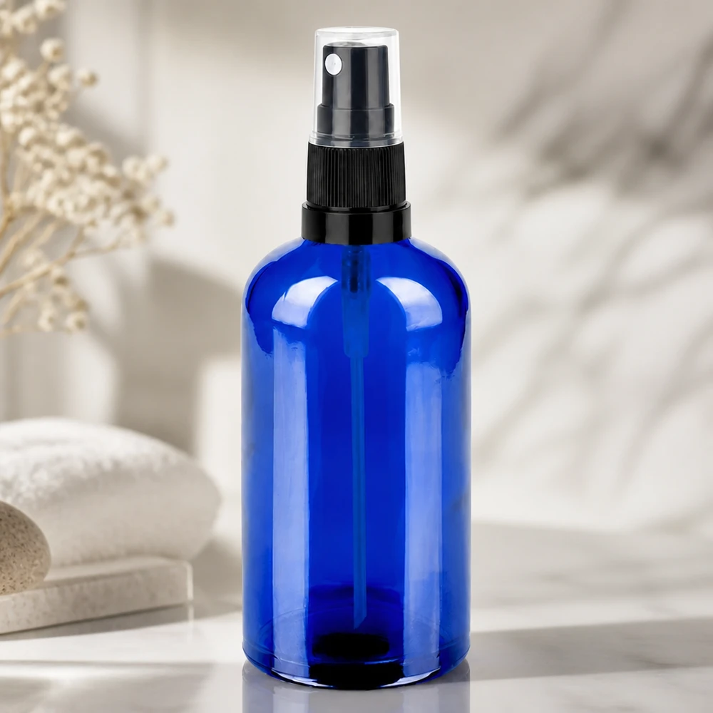 Flacone spray da 100 ml nero/tr. STD BlueLine UT18/100 Flacone spray da 100 ml nero/tr. STD BlueLine UT18/100