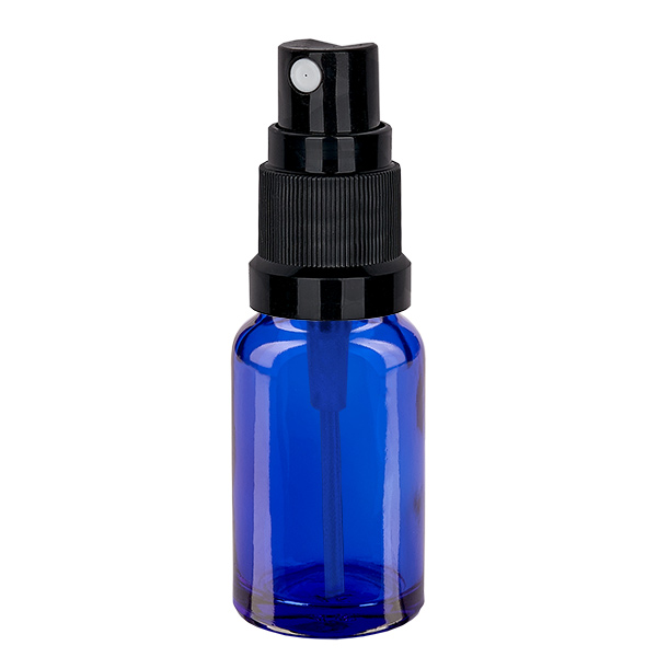 Flacone spray da 10 ml nero STD BlueLine UT18/10