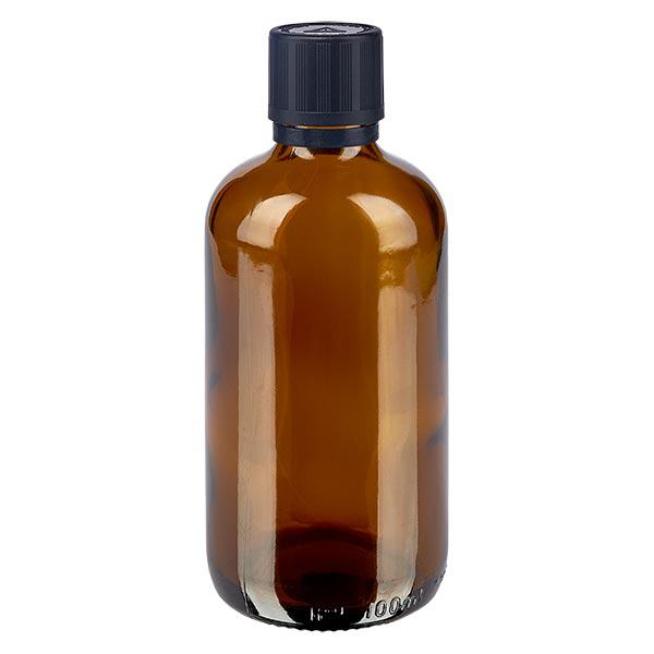 100ml bre. Gocciolatore. OV KiSi Bli nero/1mm ApoGlas