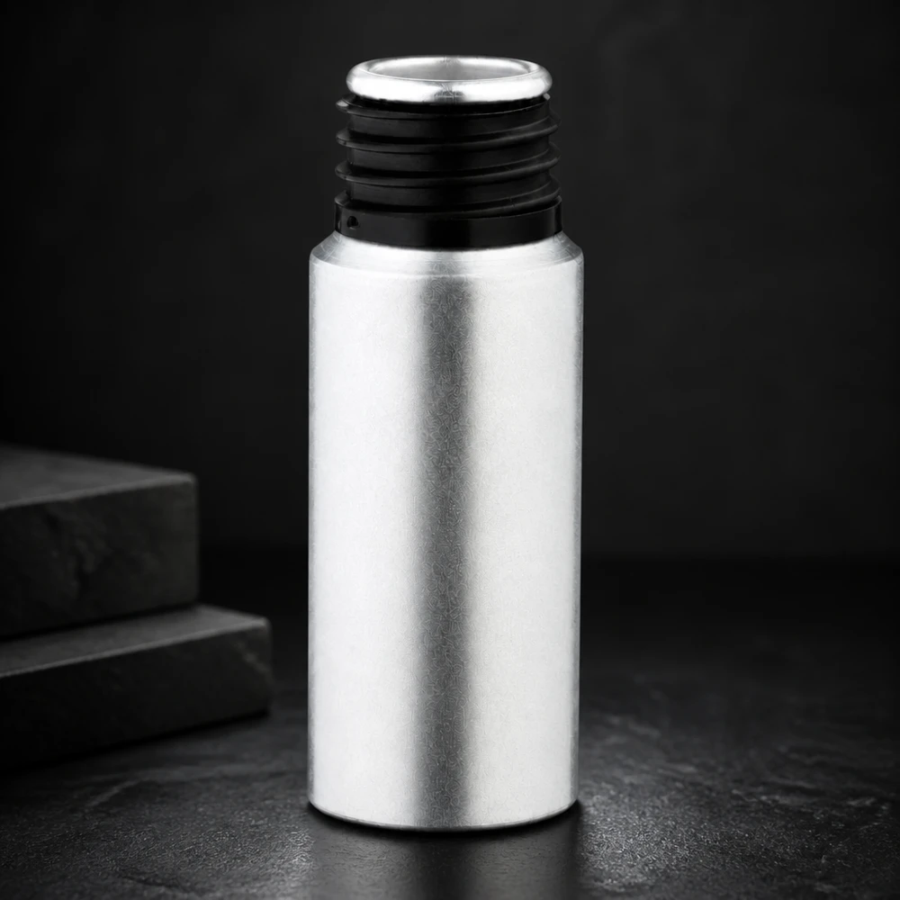 Bottiglia in alluminio decapato da 20 ml Leggero flacone in alluminio colorato da 20 ml, ideale per i viaggi e gli spostamenti