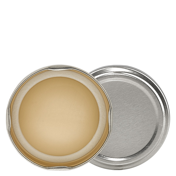 Coperchio BasicSeal da 63 mm argento (TO63) UNiTWIST