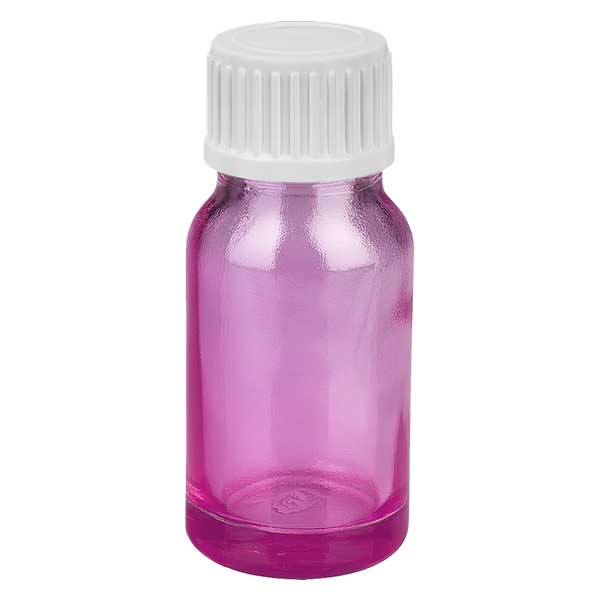 Flacone contagocce da 10 ml 0,9 mm bianco standard PurpleLine. UT18/10
