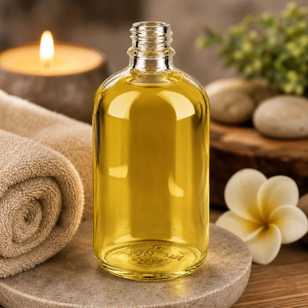 Flacone farmaceutico trasparente da 100 ml ApoGlas Bottiglia per farmacia ApoGlas da 100 ml di colore giallo ambrato per sostanze sensibili alla luce